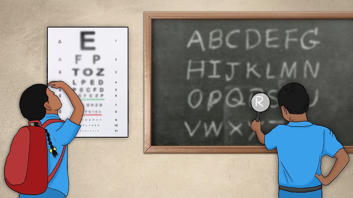 Myopia in children treatment at Dr Rakesh Superspeciality Eye Hospital Karimnagar