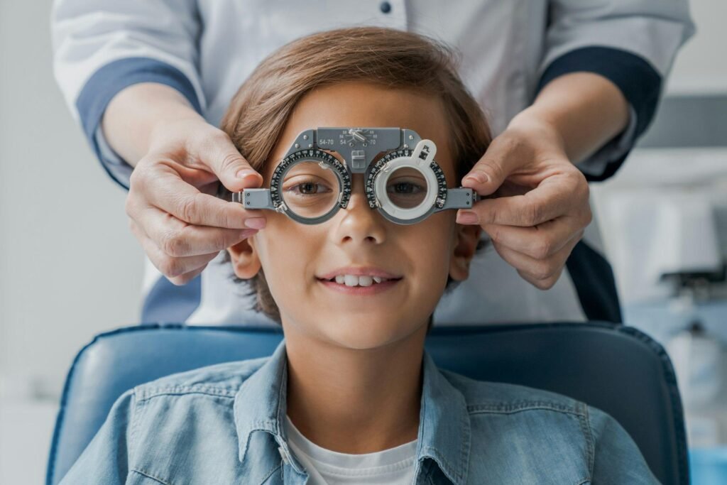 Pediatric Eye Checkup in Karimnagar – When Should Children Have Their First Eye Examination?